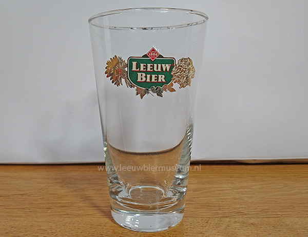 Leeuw bier glas 2003 Amsterdammertje